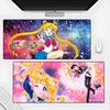 S-sailor Moon Mädchen Mauspads Gummiunterlage Laptop XXL Mauspads Notizbuch Gamer Computertisch Gaming Zubehör
