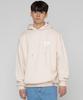 [Unisex] Small Cloud Heart Smile Hoodie_Cream