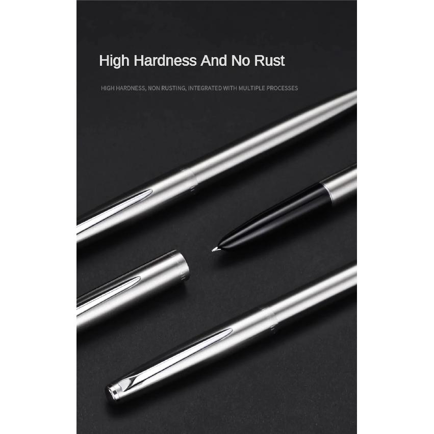 Jinhao 911 Fountain Pen Luxury All-Steel Elegant Calligraphy Ink Pens EF 0.38mm Nib Stationery Business Office School Supplies