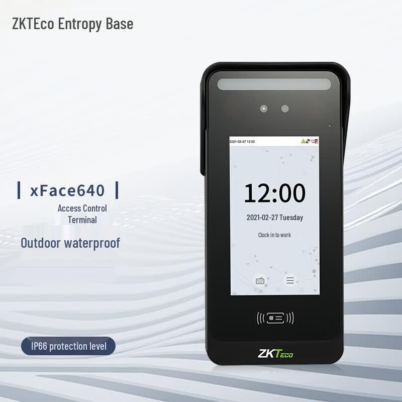 ZKTECO XFACE640 Dynamic Face Recognition Access Control System