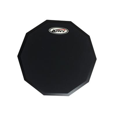 XINY Shinyu Drum Training Black Sold Pad, 12-inch, (Stand Separately) DTP12-BK