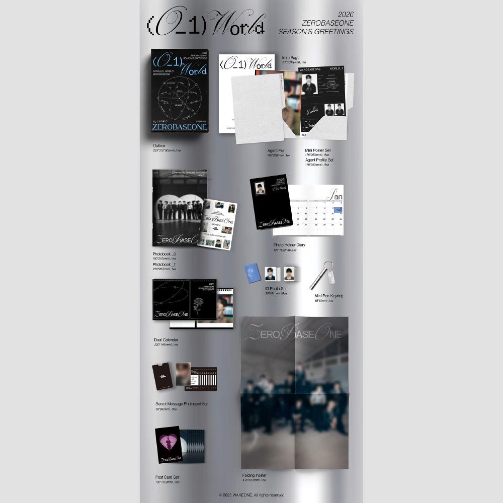 Předobjednávka ZEROBASEONE 2026 Season's Greetings 0_1 World & POB obchodu
