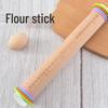 Adjustable Beechwood Rolling Pin with Measurement Scale