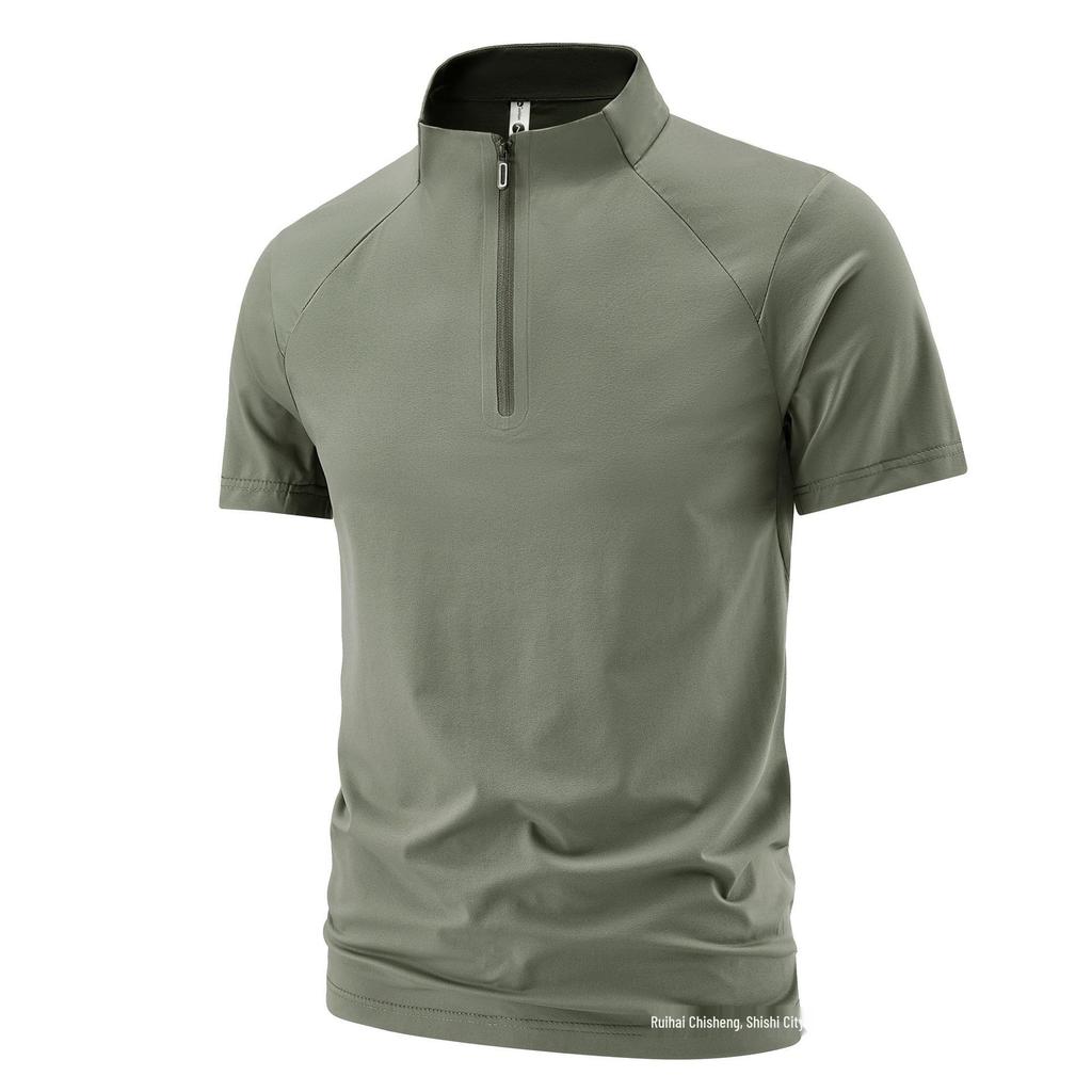 2026 Plus Size Ice Silk Casual T-Shirt: Summer Breathable Loose Fit for Men & Women