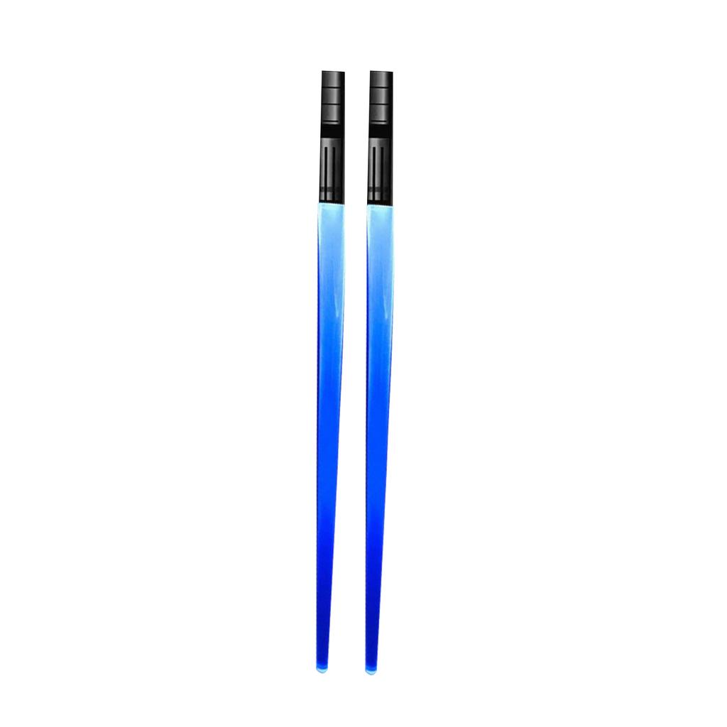 1 Pair LED Glowing Chopsticks Light Up Sticks Versatile Chopsticks for Carnival Club Party Wedding Birthday Raves Concert