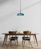 Lampa Wisząca Colle Led Zielony  Italux Pnd-48529-Bk-Blu