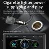 Universal 7 Inch Car Multimedia Screen BT Portable Digital FM Radio Wireless CarPlay Android Auto WIFI Car Navigation High-definition Reversing Camera