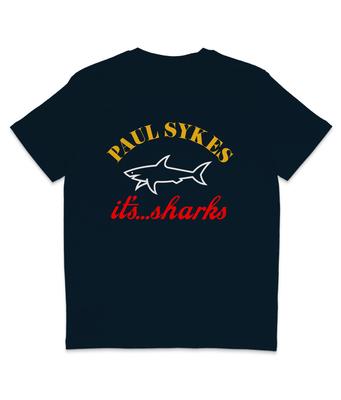 Paul Sykes - son...tiburones - Camiseta Orgánica para Hombre y Mujer Tops - Wakefield - Boxeo - Dulce Agonía