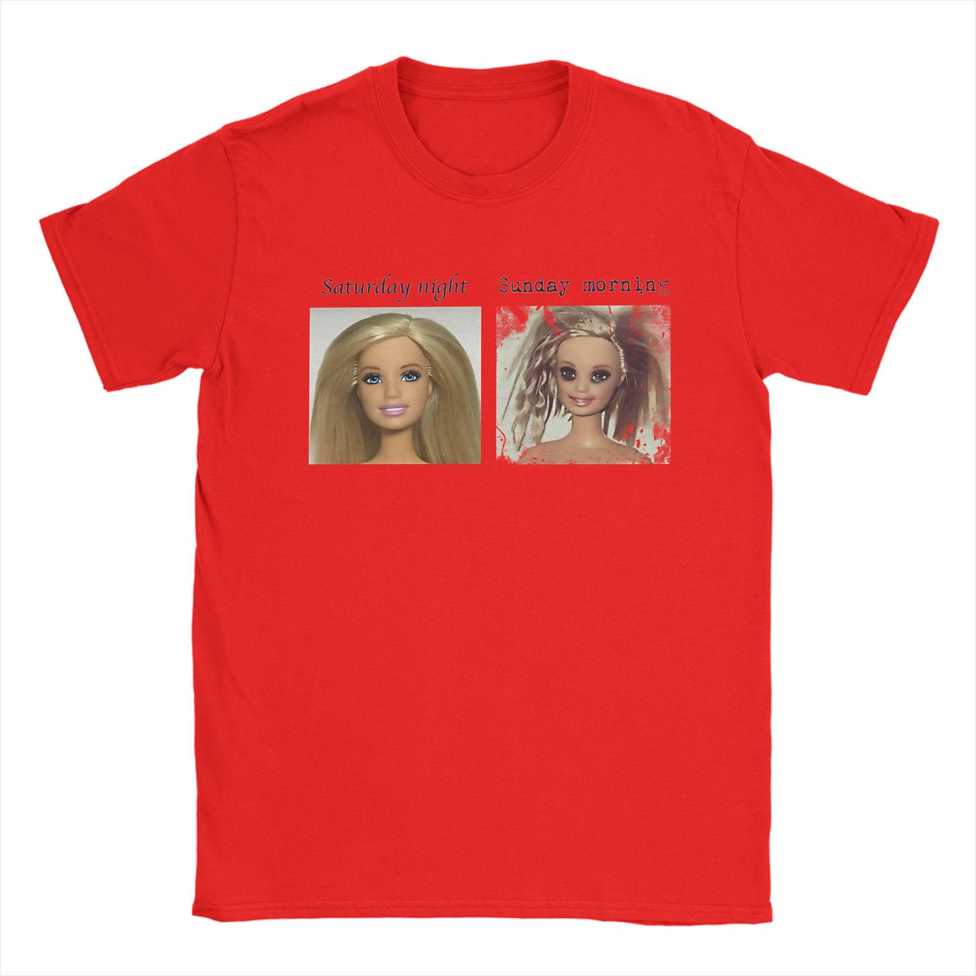 

Couple TShirt Party Princess Doll Meme Face Retro Doll Reaction TShirts Harajuku Summer Tees 100 Cotton Clothing Plus Size 5XL S