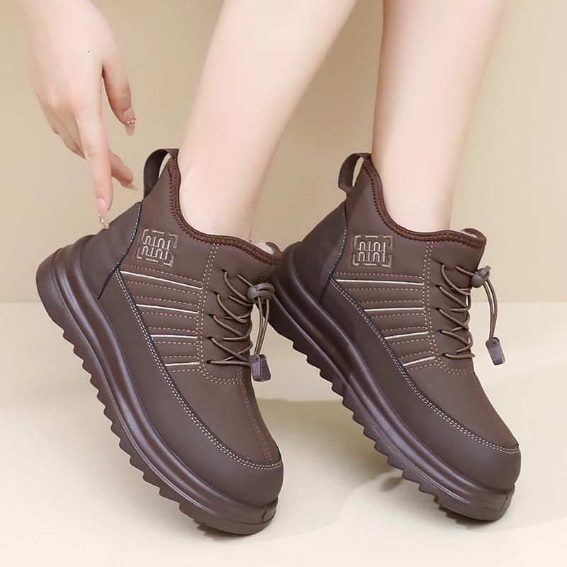 Women's Winter Thickened Cotton Shoes for Warmth and Fashionable Versatile Anti-Slip and Durable Free Shipping