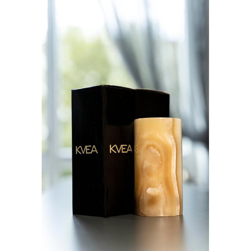 Pen Holder - Toothbrush Holder, Desk Organizer, Makeup Brush Holder, Gift for Home, Kitchen Utensil Holder, Storage Desktop, Onyx Marble, Mini Vase