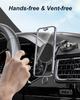Magnetic Car Phone Holder Stand Dashborad Alloy Foldable Magnet Car Mount Smartphone Mobile Bracket For iPhone 16 Samsung Xiaomi