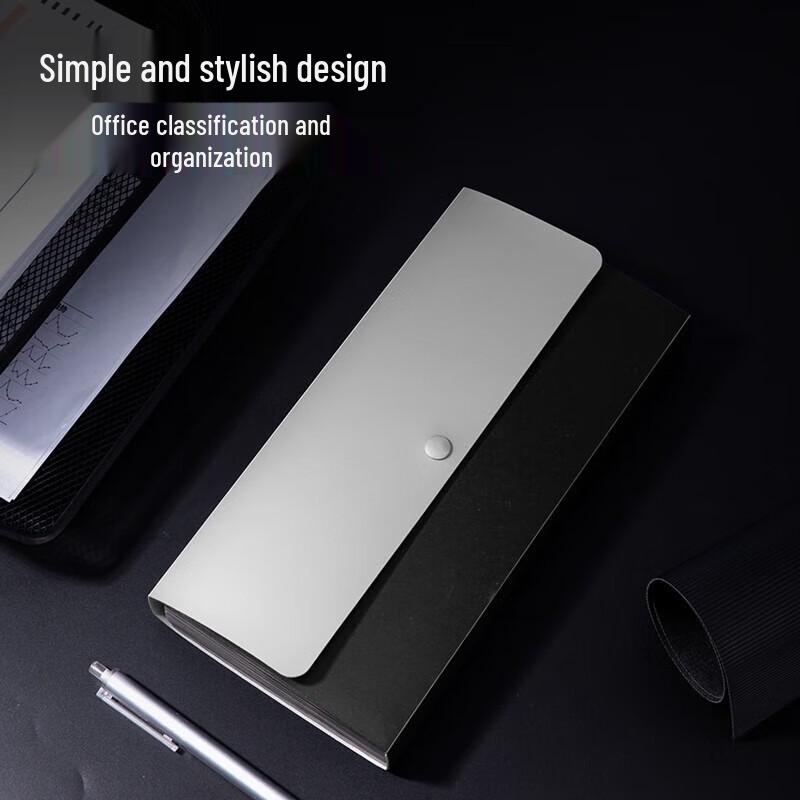 Deli 5562 A6 Accordion Document Folder 2-Pack