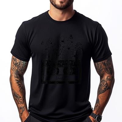 Vintage Cassette Wildflower Tapes Mixtapes 80s 90s Music Streetwear Short Sleeve TShirt Men Outdoor Streetwear Short Sleeve