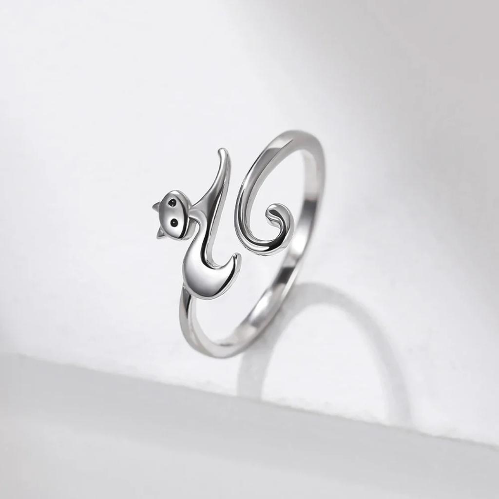 Metallvirknålsringar Justerbara Garnspänningsringar Snygg Stickögla Fingeraccessoar för Stickentusiaster