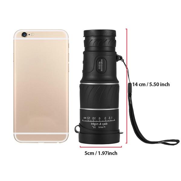 Single Telescope Night Vision High Definition Optical Glass Monocular Telescope Camping Handheld Telescope Spotting Telescope For Hiking Bird Watching