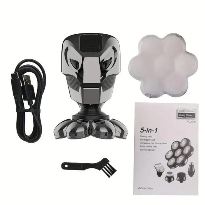 

1 шт. бритва для лысых, электробритва, мужской косметический костюм, съемная бритва для лысых мужчин с защитой от защемления, подарки для мужчин, подарки на День отца.