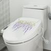 T28# Plants Flowers Lavender Wall Sticker Bathroom Toilet Decor Living Room Cabinet Home Decoration Decals Self Adhesive Mural
