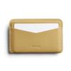Bellroy Card Slip Minimalist Leather Card Holds up to 4 Cards Mustard Case, -