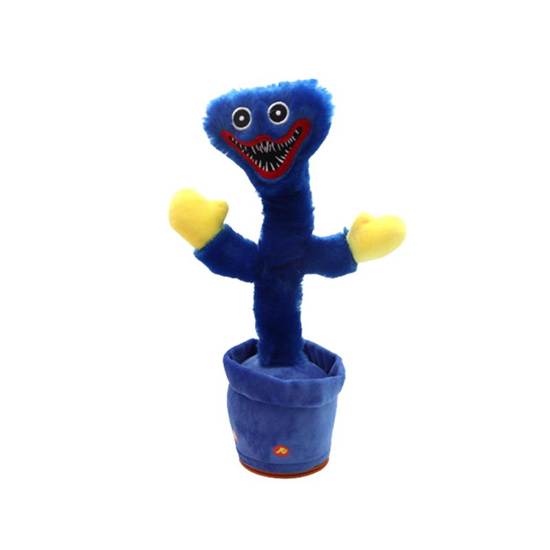 Poppy Huggy Playtime Wuggy Dancing Speaking Cactus Interactive Dance Toy Plush