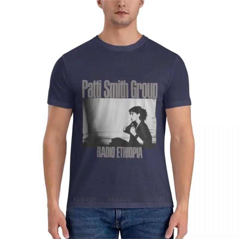 

Patti Smith Group, Radio Ethiopia Classic T-Shirt mens t shirt Short sleeve tee mens clothing brand t-shirt men cotton teeshirt 4XL