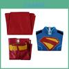 Supergirl Cosplay Costume For Women With Polyester Fabric For Halloween And Stage Shows