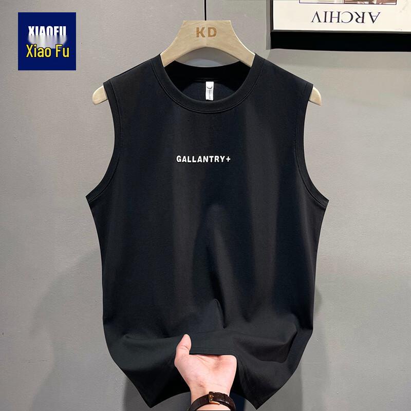 

Men s Ice Silk Cotton Pocket Tank Top XXL