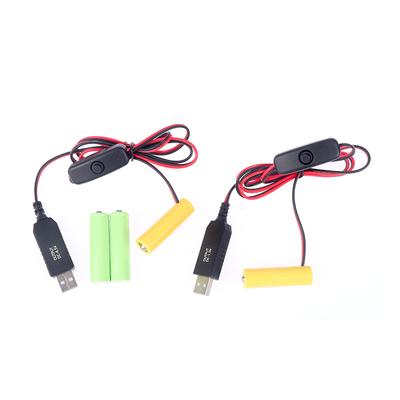 Dummy Battery Adapter Usb Power Supply Switch Cable Replace Batteries For Camera