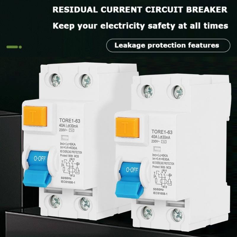 Advanced 25A Leakage Circuit Interrupter Efficient Leakage Circuit Device Circuit Switches Prevent Electrical Accidents