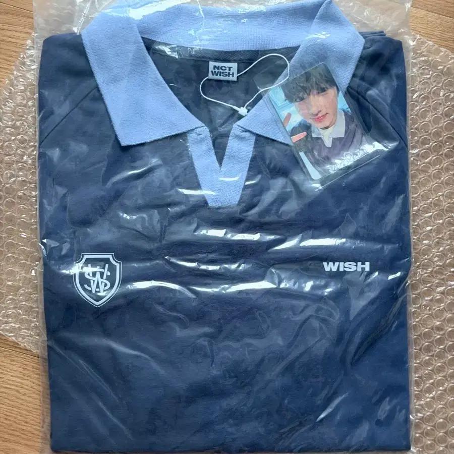 NCT Wish Fan Meeting School of Wish Uniform T-shirt Set photocard Sakuya
