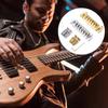 Verstellbare Wraparound-Gitarrenbrücke Kombinierter Brücken-Saitenhalter-Satz mit Rollen für LP-Stil E-Gitarren-Teile Chrom