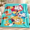 Cuphead blanket Flannel Blanket Soft Cozy Plush Throw for Sofa Bed Lightweight Home Decoration Outdoor camping