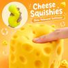 Squishy Cheese Squeeze Toy  Stress Ball Simulated Cheese Adult Fidget Butter Soft Shapeable Fingertip Sensory Toy