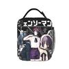 C-Chainsaws Man Reze Insulated Lunch Bag Thermal Bag Reusable,Meal Container Anime Manga Leakproof Lunch Box Tote  Outdoor