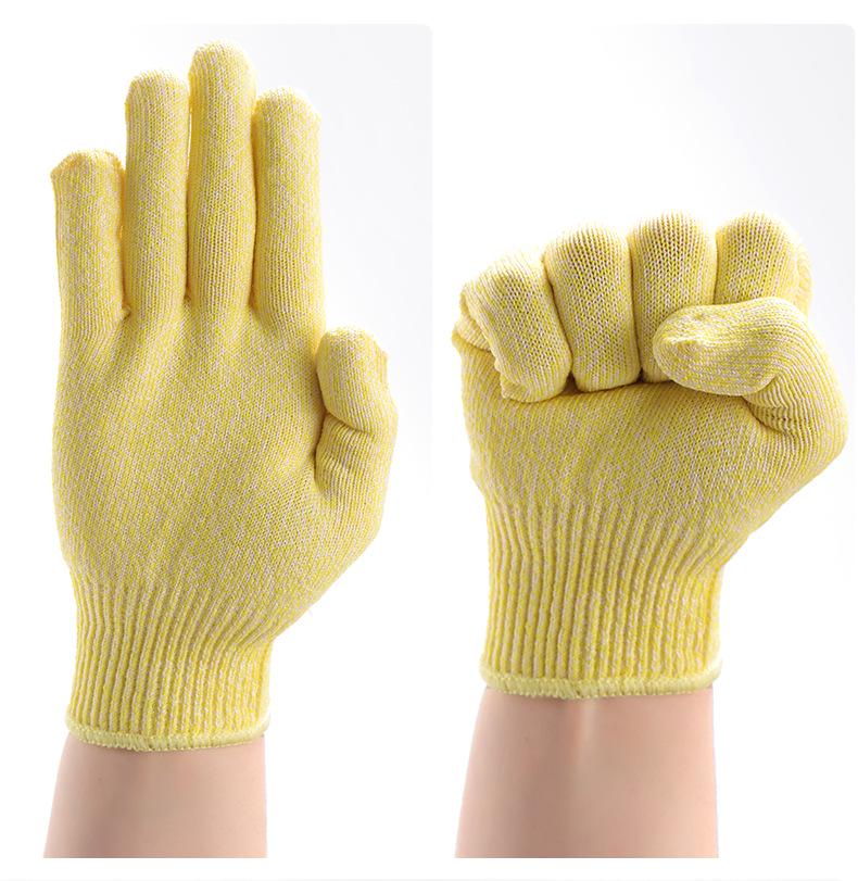 Level 5 Cut-Resistant HPPE Children's Gloves for Kitchen Safety, Multi-Color Options