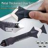 Multifunctional 5-in-1 Glue Scraper & Silicone Caulking Tool