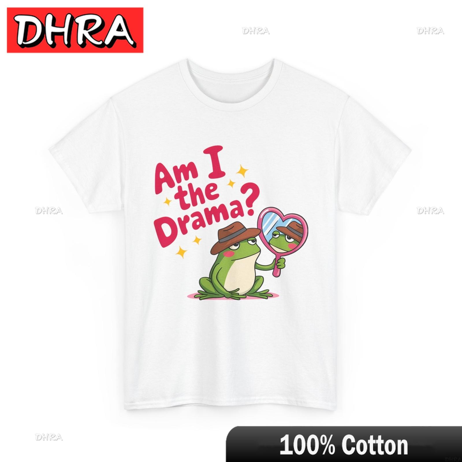 Am The Drama TShirt Funny Drama Club Theater Lover Tee Comfy Minimalist Urban Tshirts Urban Funny Retro Tee Printed Soft Tee S