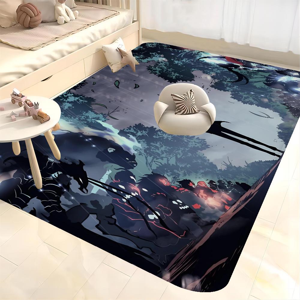 Anime Solo Leveling Maty Pokojowe Tańsze Antypoślizgowe Nowoczesny Salon Balkon Drukowane Nowoczesny Wystrój Domu