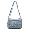 Niche design casual simple texture fashion trend small square bag summer new 2025 women's shoulder messenger bag