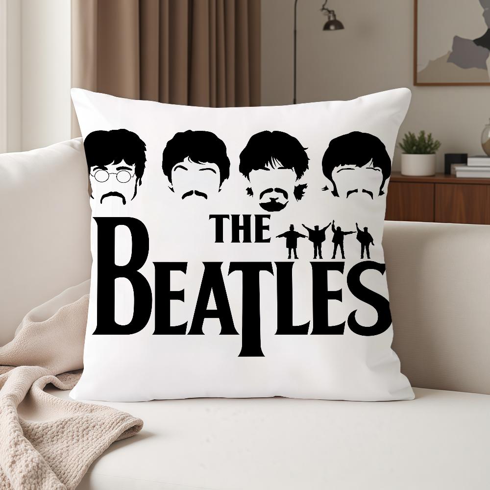 Music T-The Band B-Beatles Cool Pillow Case Suitable For Bedrooms Living Rooms Cars Home Decoration