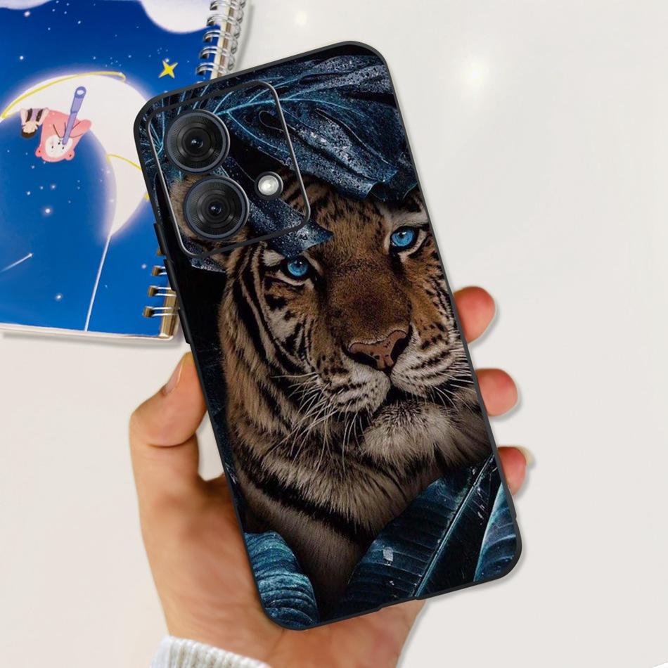 For Motorola Moto G84 Case MotoG84 G 84 5G 2023 Cute Painted Soft Silicone TPU Phone Back Cover Bumper