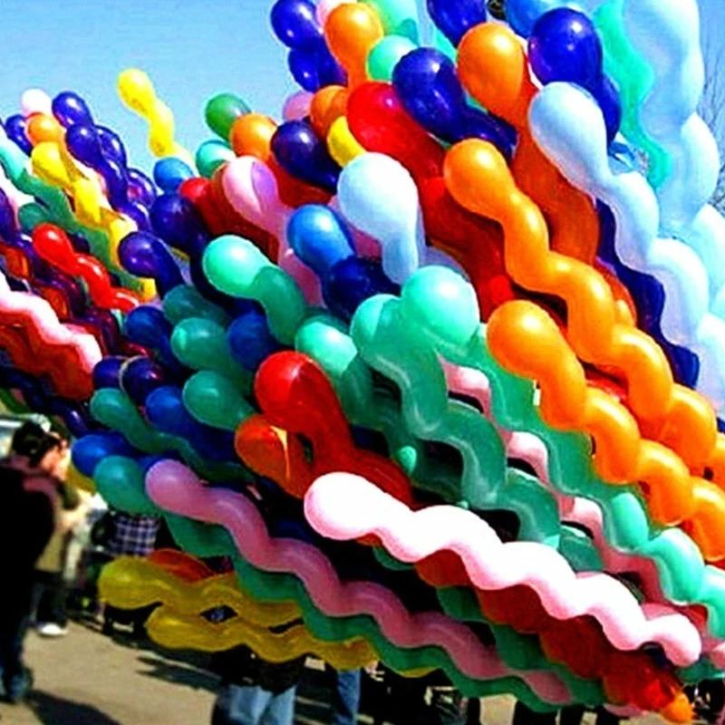 20PCS Threaded Latex Balloons Inflatable Balloons Wedding Birthday Party Balloon Decoration Christmas Halloween Holiday Decorati