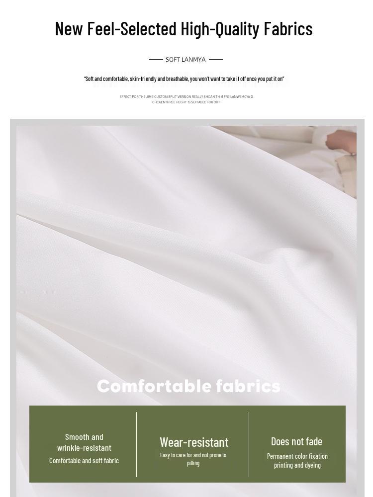 Women's White High-Waist A-line Long Skirt - 2026 Spring/Autumn Collection