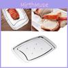 Premium Edelstahl Truthahnplatte mit modernem quadratischem Design zum Braten und Grillen