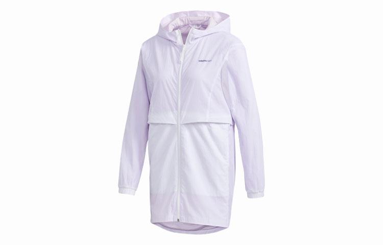 Adidas Neo Trench Coats Women s White Hooded Moderate Other FN6432 M