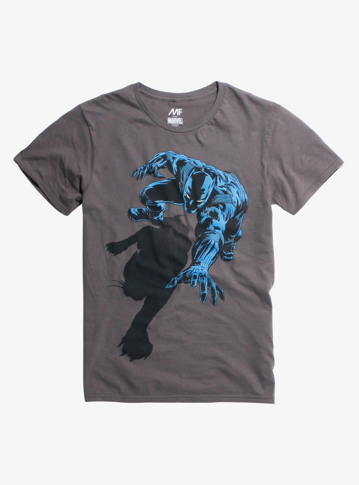 MARVEL BLACK PANTHER SHADOW T-SHIRT S