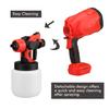 Cordless High Power Home Paint Sprayer Electric Spray Guns With 3 Nozzle Flow Control Airbrush For 18V LED Battery 800ml