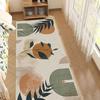 Modern Geometric Runner Rug Soft Non-slip Floor Mat Style Home Decor Carpet Living Room Bedroom Kitchen Hallway Decor Mat