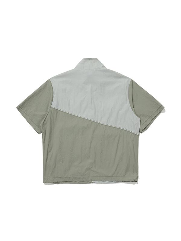 Bbc Earth Earth Stitch Short Sleeve Anorak_Khaki