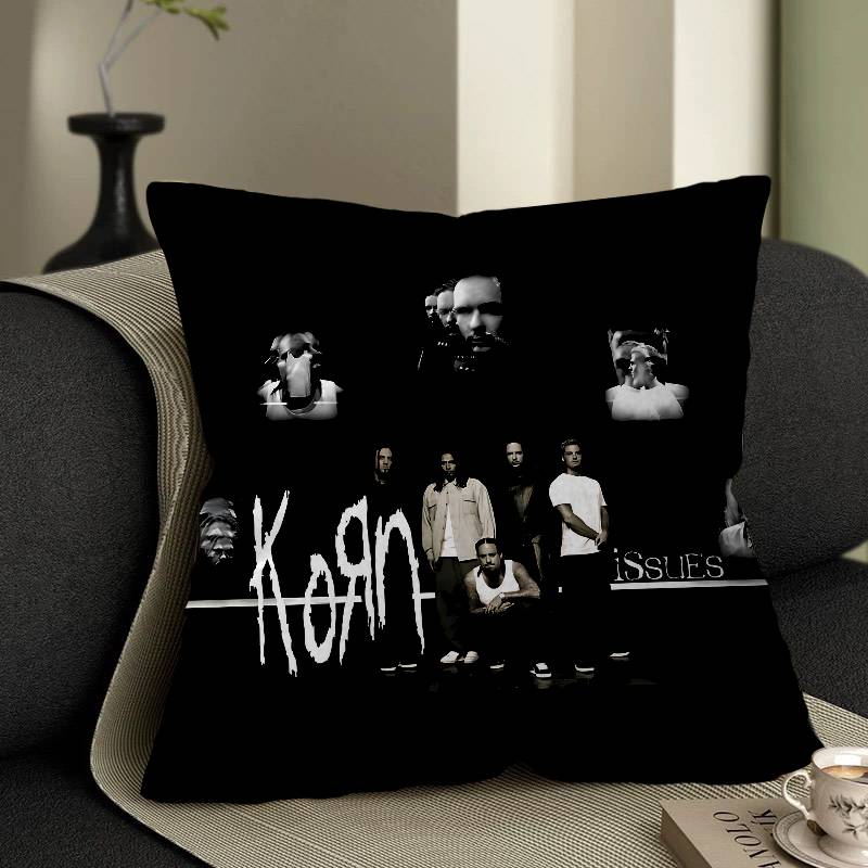 Rock Band K-Korn Kissen Geschenk Home Office Dekoration Kissen Schlafzimmer Sofa Auto Kissenbezug Kissenhülle